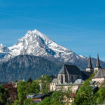 Berchtesagden mit dem Watzmann im Hintergrund