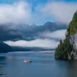 Königssee mit Schiff