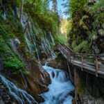 Tosende Wassermassen in der Wimbachklamm