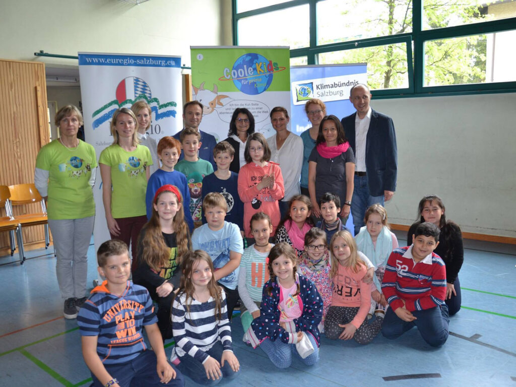 Gruppenfoto Coole Kids für Prima Klima