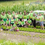 Team des Partnerbetriebs Biohof Lecker