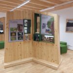 Ausstellungsraum der Biosphären-Drehscheibe in Schneizelreuth