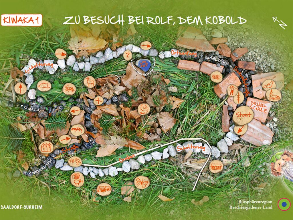 Kinderwanderkarte Saaldorf-Surheim
