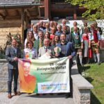 Gruppenbild bei der Auszeichnung UN-Dekade Biologische Vielfalt