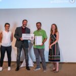 Überreichung der Partner-Urkunde an Dr. Johann Lecker vom Biohof Lecker