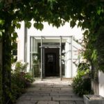 Eingangsbereich des Partnerbetriebs Kapuzinerhof Laufen