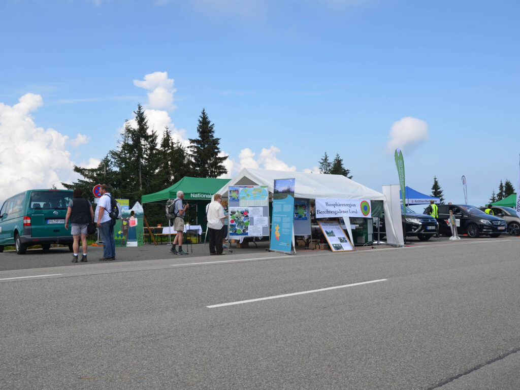 Informationsstand der Biosphärenregion am Biosphärentag 2016