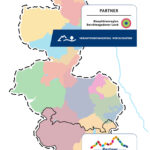 Karte mit Netzwerken im Berchtesgadener Land