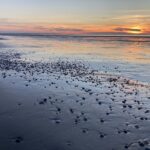 Abendstimmung am Wattenmeer auf Spiekeroog