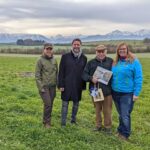 Josef Ratzesperger bei der Verleihung des Grünen Engels des Bayerischen Umweltministeriums