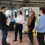 Übergabe der Partner-Urkunde beim Partnerbetrieb psm protech GmbH & Co. KG