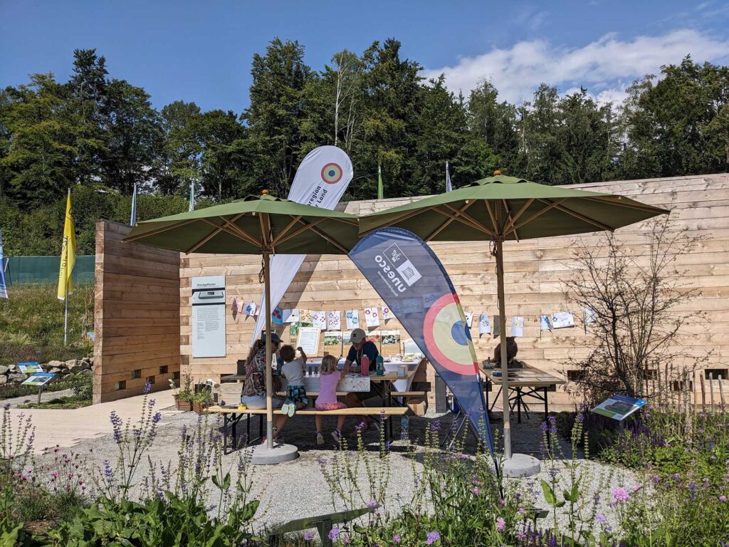 Stand der Biosphärenregion auf der Landesgartenschau