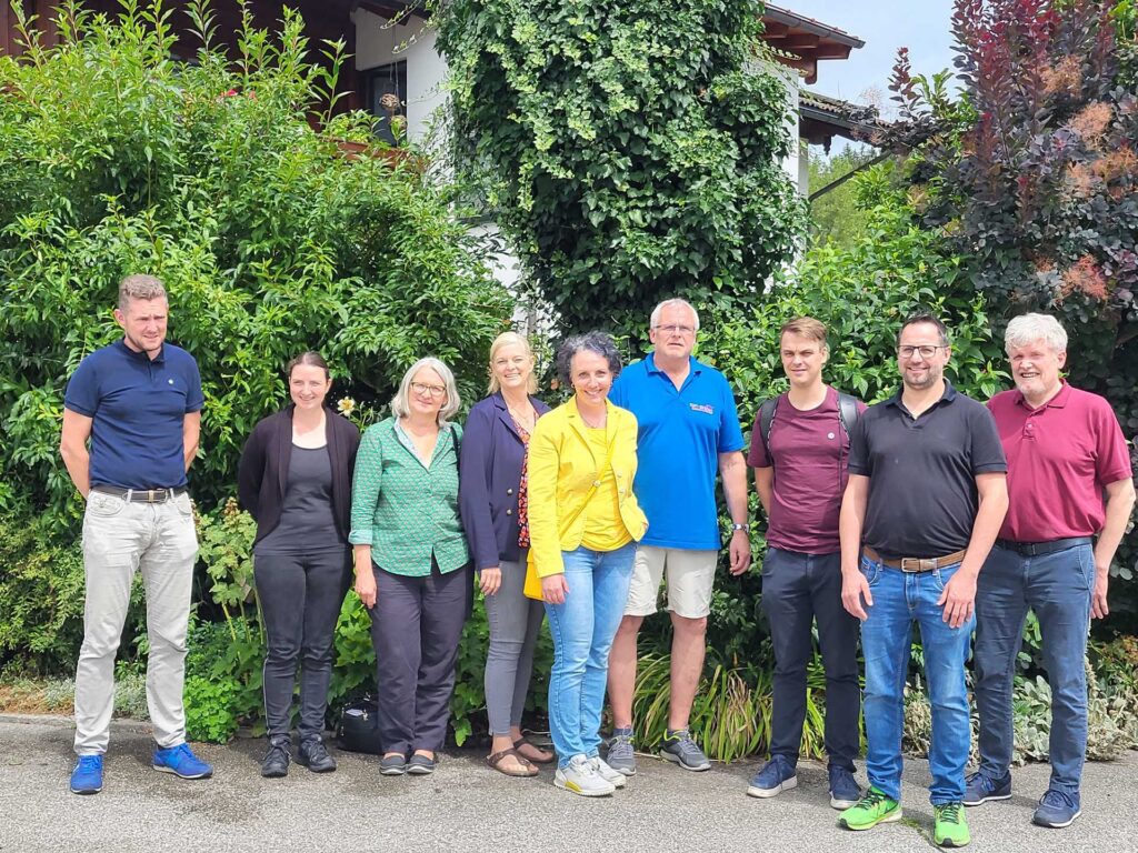 Gruppenfoto der Kooperation von Berufsschulen und Bäckereien