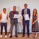 Übergabe der Partner-Urkunde an Alexander Gehrig - Sparkasse Berchtesgadener Land