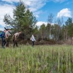 Kinder unterwegs mit Biosphären-Rangern im Moor